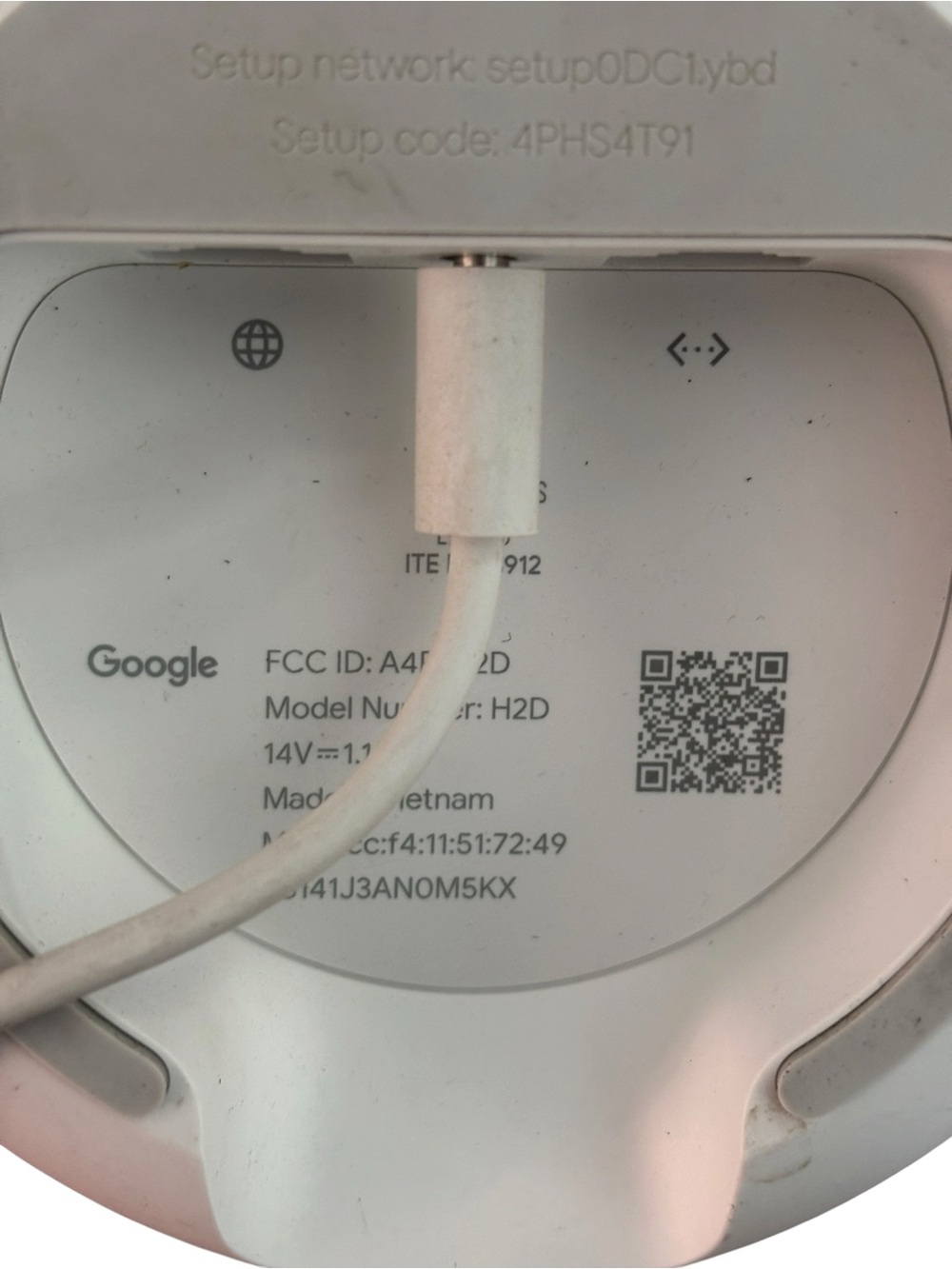Google Nest Wifi Mesh System 3-Pack (Model H2D) AC2200 - Snow White - Picture 6 of 11